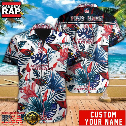 NFL Arizona Cardinals Custom Hawaiian Shirt For Men Women