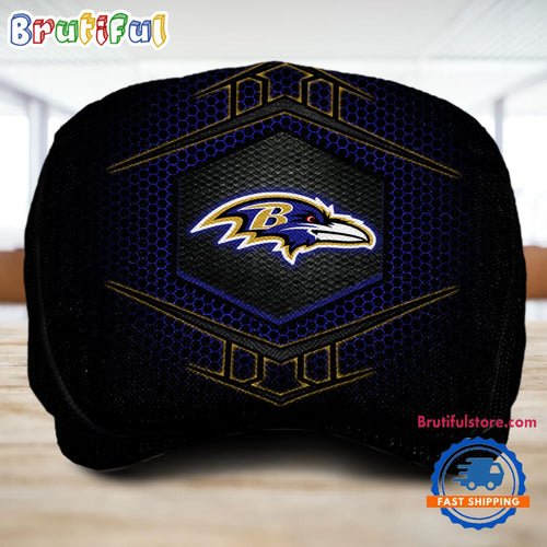 NFL Baltimore Ravens Classic Jeff Cap, Football Team Versatile Jeff Cap