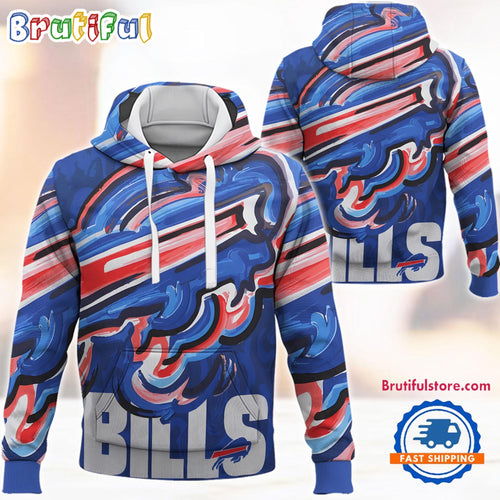 NFL Buffalo Bills Football Team 2024 Season Art Print New Hoodie, T Shirt, Sweatshirt