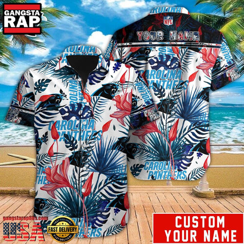 NFL Carolina Panthers Custom Hawaiian Shirt For Men Women