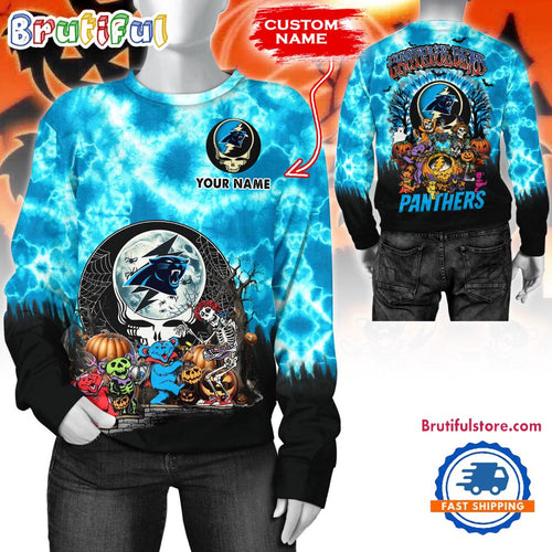 NFL Carolina Panthers Special Football Halloween Limited New Sweatshirt, Hoodie, T Shirt