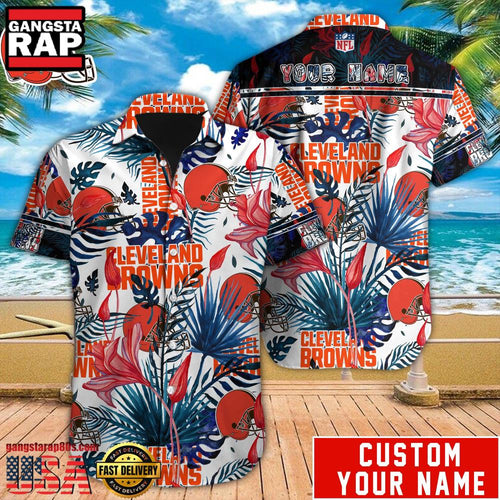 NFL Cleveland Browns Custom Hawaiian Shirt For Men Women