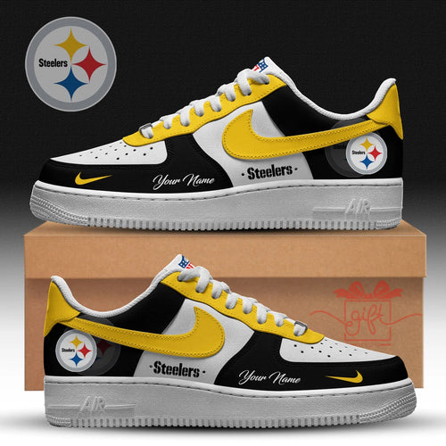 NFL Custom Pittsburgh Steelers New 2026 Version Nike Air Force 1 Fashions Shoes