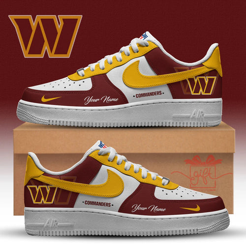 NFL Custom Washington Commanders New 2026 Version Nike Air Force 1 Fashions Shoes