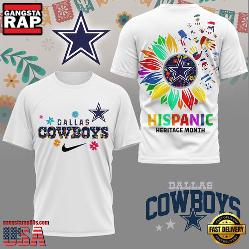 NFL Dallas Cowboy Hispanic Heritage Month Unisex T-Shirt