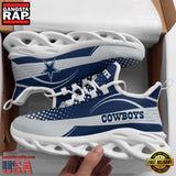 NFL Dallas Cowboys New Design 2025 Max Soul Shoes Running Sneakers