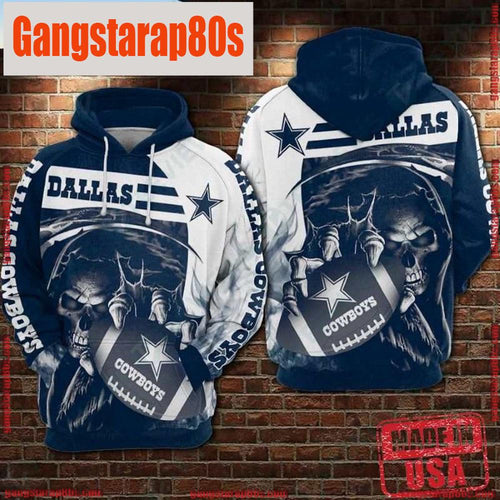 NFL Dallas Cowboys White Darc Sport Hoodies Shirt