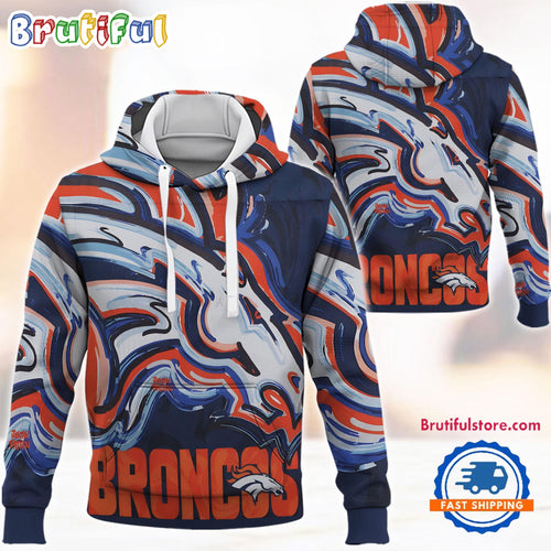 NFL Denver Broncos Football Team 2024 Season Art Print New Hoodie, T Shirt, Sweatshirt