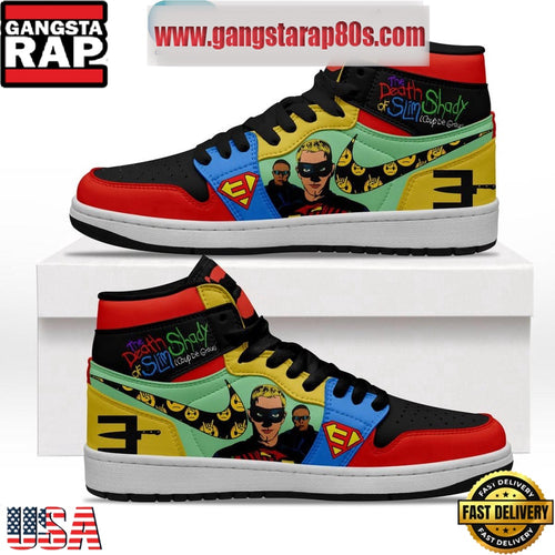Eminem Without Me Slim Shady Ronin Dr. Dre Fan Air Jordan 1 Sneakers Shoes