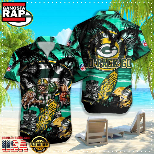 NFL Green Bay Packers Hawaiian Shirt For Men Women