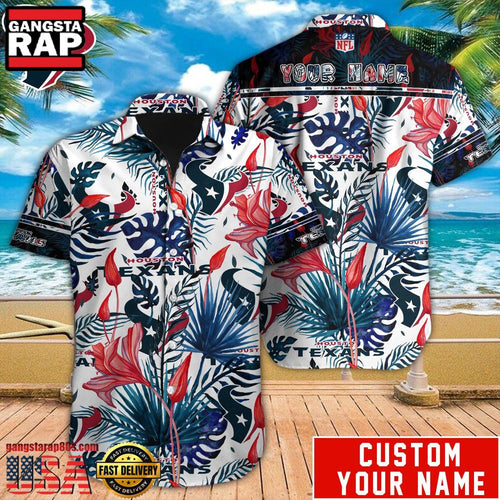 NFL Houston Texans Custom Hawaiian Shirt For Men Women