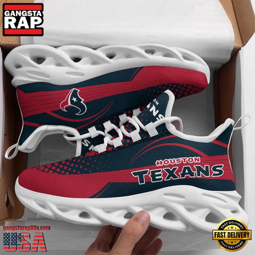 NFL Houston Texans New Design 2025 Max Soul Shoes Running Sneakers