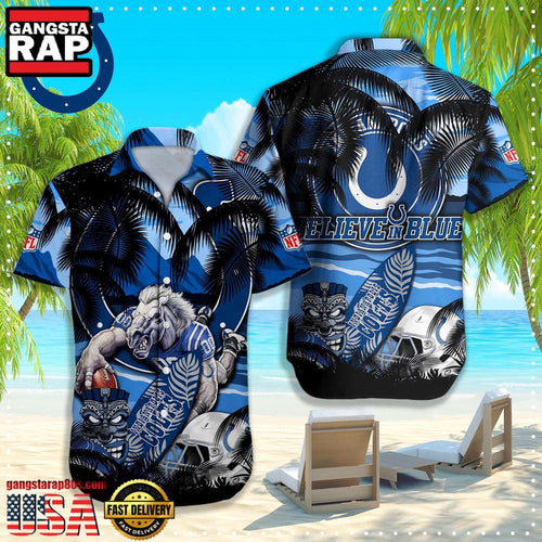 NFL Indianapolis Colts Hawaiian Shirt For Men Women