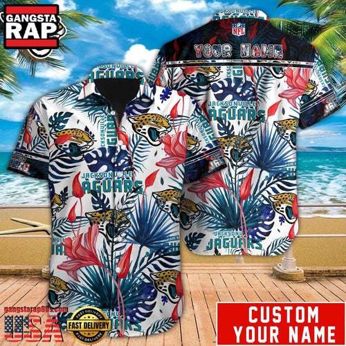 NFL Jacksonville Jaguars Custom Hawaiian Shirt For Men Women