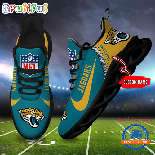 NFL Jacksonville Jaguars Football New Season Sneaker Max Soul Shoes