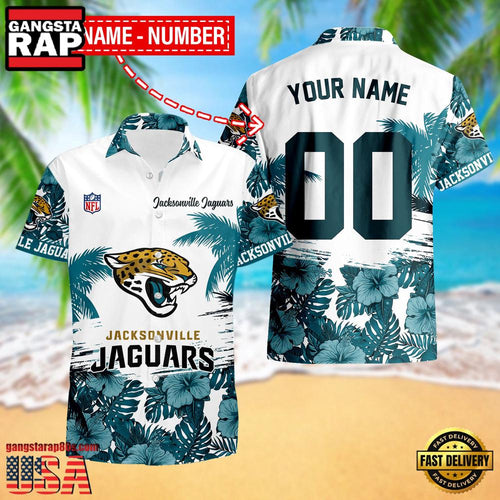 NFL Jacksonville Jaguars New Design 2025 Custom Name Number Hawaiian Shirt