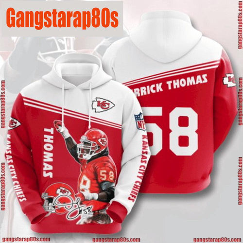 NFL Kansas City Chiefs All Over Print Unisex Hoodie Men Women