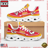 NFL Kansas City Chiefs Are Coming Curves Max Soul Shoes Running Sneakers