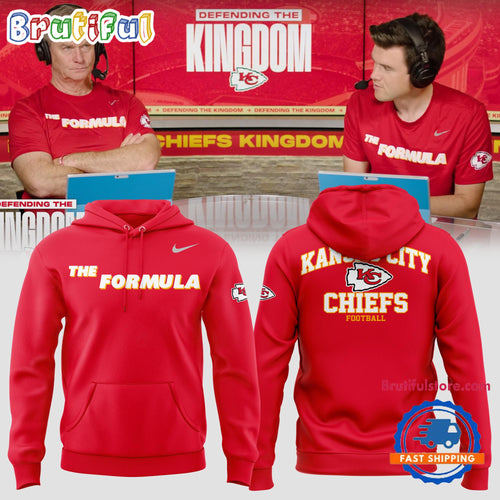 NFL Kansas City Chiefs Football The Formula Hoodie T-Shirt