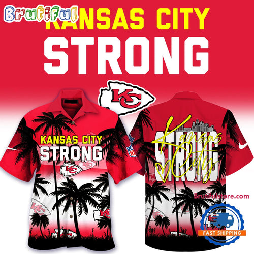 NFL Kansas City Chiefs Strong Hawaiian Shirt
