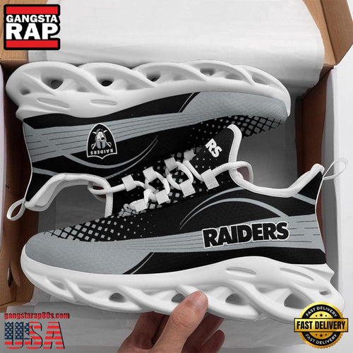 NFL Las Vegas Raiders New Design 2025 Max Soul Shoes Running Sneakers