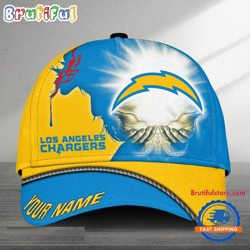 NFL Los Angeles Chargers Special Christian Custom Baseball Cap, Football God Hats