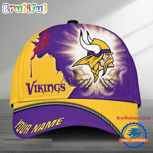 NFL Minnesota Vikings Special Christian Custom Baseball Cap, Football God Hats