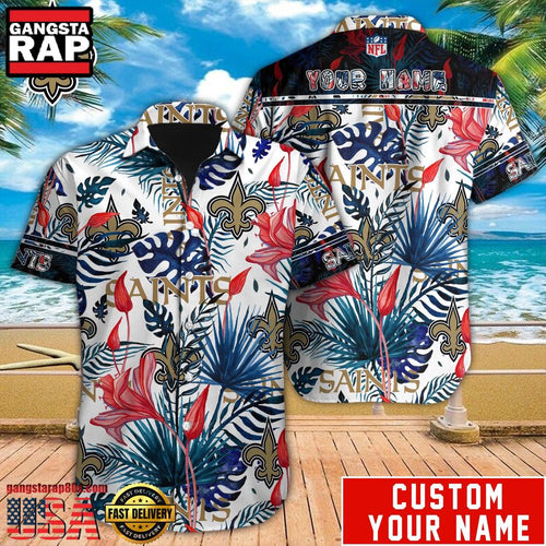 NFL New Orleans Saints Custom Hawaiian Shirt For Men Women