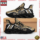 NFL New Orleans Saints Jumpstart Max Soul Shoes Running Sneakers Running Sneakers