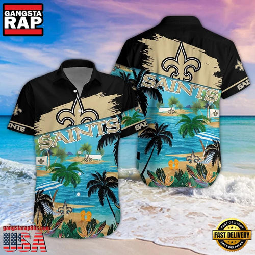 NFL New Orleans Saints Hot Summer Aloha Hawaiian Shirt