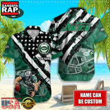 NFL New York Jets American Flag custom Hawaiian Shirts For Men Women
