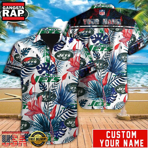 NFL New York Jets Custom Hawaiian Shirt For Men Women
