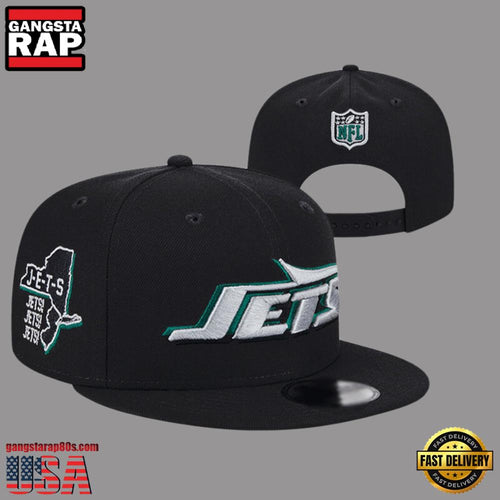 NFL New York Jets New Design Baseball Cap Snapback Hats Black