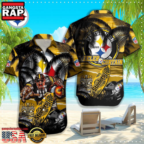 NFL Pittsburgh Steelers Hawaiian Shirt For Men Women