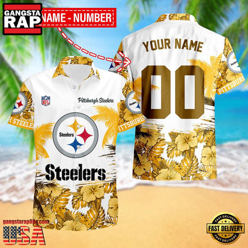 NFL Pittsburgh Steelers New Design 2025 Custom Name Number Hawaiian Shirt