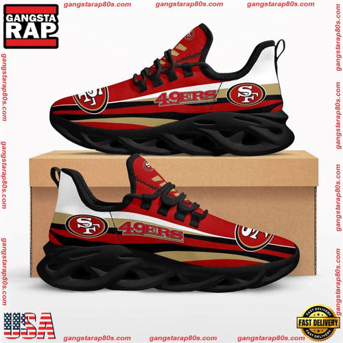 NFL San Francisco 49ers Max Soul Running Shoes