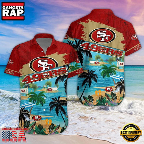 NFL San Francisco 49ers Hot Summer Aloha Hawaiian Shirt
