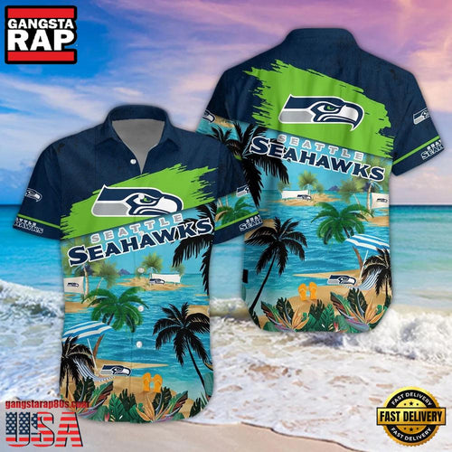 NFL Seattle Seahawks Hot Summer Aloha Hawaiian Shirt