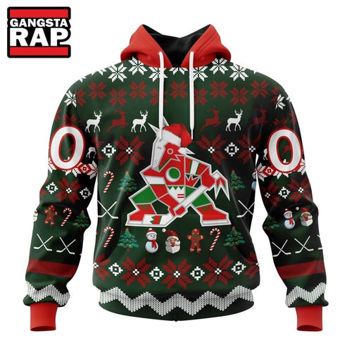 NHL Arizona Coyotes Hockey Christmas Is Coming 2026 Hoodie, T Shirt