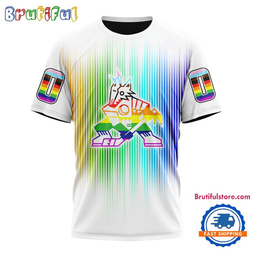 NHL Arizona Coyotes Special LGBT Design For Pride Month T Shirt, Sweatshirt, Hoodie