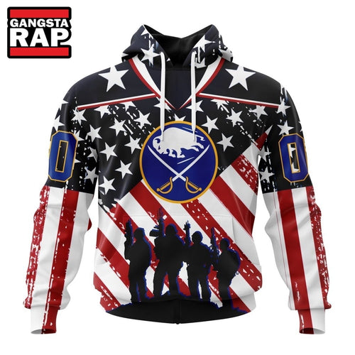 NHL Buffalo Sabres Specialized Kits For Honor USS Military Hoodie, T Shirt