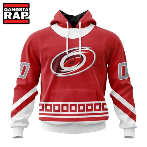 NHL Carolina Hurricanes Specialized Unisex Kits With Retro Concepts Hoodie, T Shirt