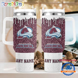 NHL Colorado Avalanche Personalized Stanley Diamond Tumbler 40oz