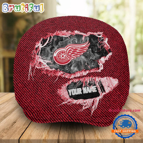 NHL Detroit Red Wings Hockey Logo Team Design Jeff Cap