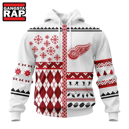 NHL Detroit Red Wings Specialized Christmas Is Coming New Design Hoodie, T Shirt