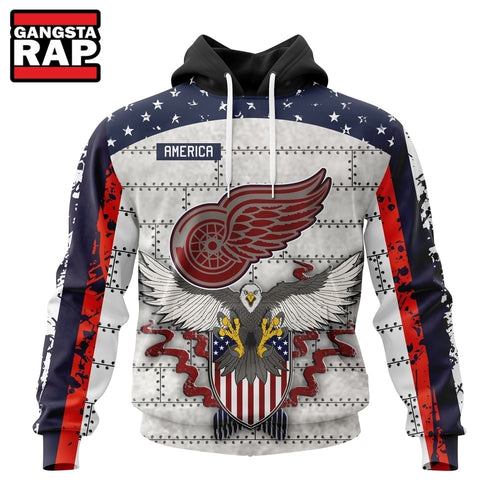 NHL Detroit Red Wings Specialized In US Concepts Unisex Hoodie, T Shirt