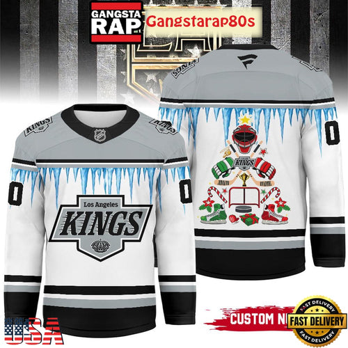NHL Los Angeles Kings Christmas New 2025 Custom Number Hockey Jersey