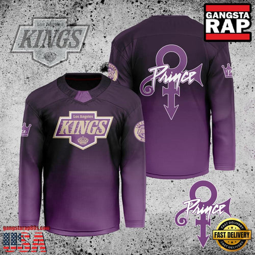 NHL Custom Name Number Los Angeles Kings Prince New Design Hockey Jersey
