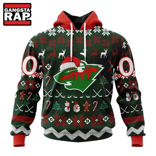 NHL Minnesota Wild Hockey Christmas Is Coming 2026 Hoodie, T Shirt