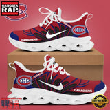 NHL Custom NameMontreal Canadiens New Design 2025 Max Soul Shoes Running Sneakers
